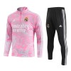 Real Madrid Training Sweatshirts Quarter-zip 2023-24 Rosa Für Herren